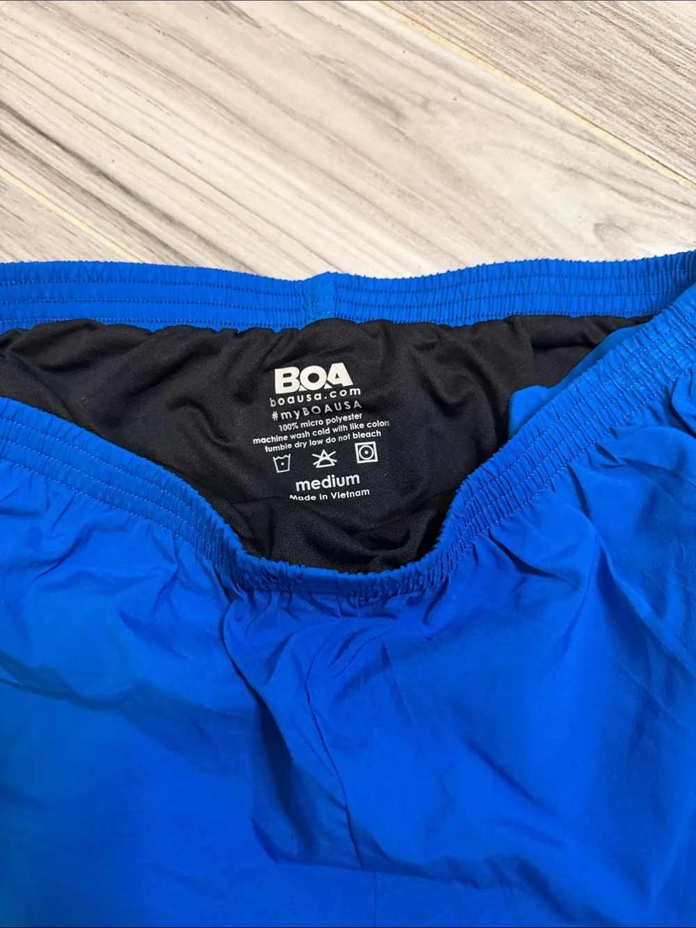 BOA Women's Athletic Shorts in Cobalt Blue